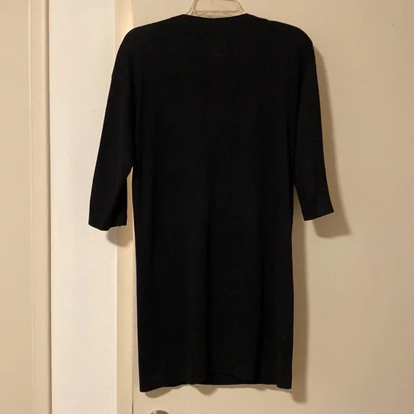 Adrienne Vittadini petite dresses - cotton-Size 8 - gold buckle details (unique) - Picture 5 of 7